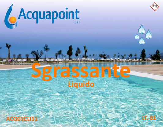 Detergente sgrassante liquido per untuosità superficiali. Conf.ne 1 Kg