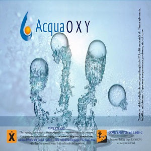 Acquaoxy: miscela essenziale per bt, sauna e docce emozionali, odore ossigenante conf.ne 1 Lt.