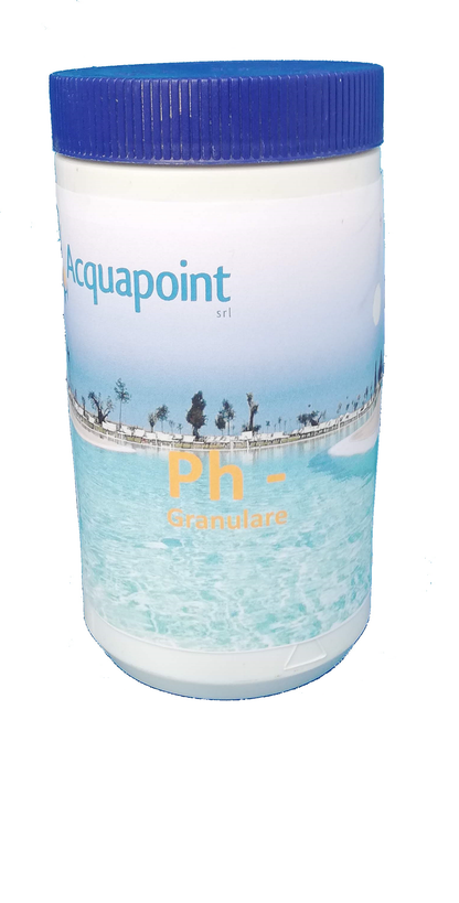 Ph-: riduttore di ph granulare ad effetto tampone conf.ne 1,5 Kg