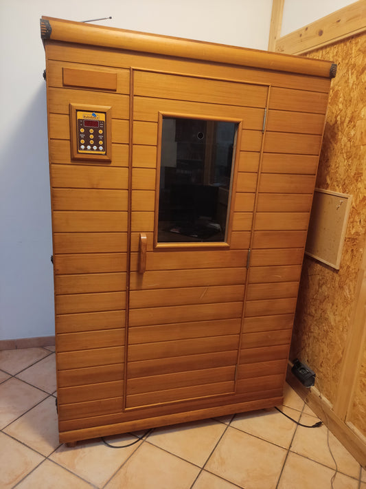Cabina Sauna rigenerata Rubidance
