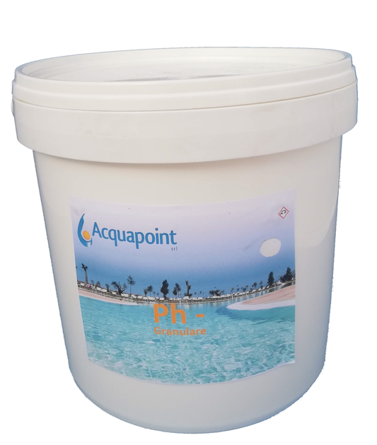 Ph-: riduttore di ph granulare ad effetto tampone conf.ne 5 Kg