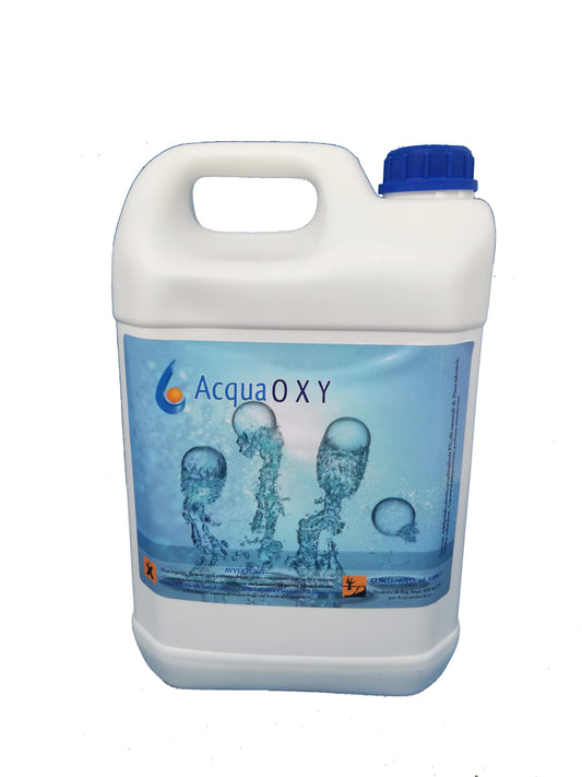 Acquaoxy: miscela essenziale per bt, sauna e docce emozionali, odore ossigenante conf.ne 5 Lt.