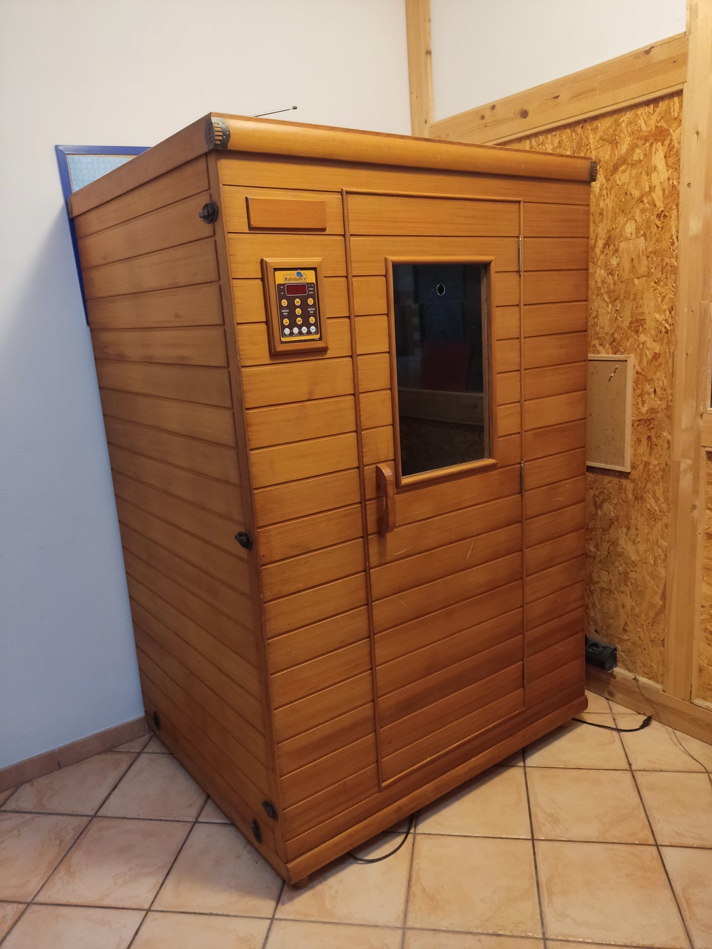 Cabina Sauna rigenerata Rubidance