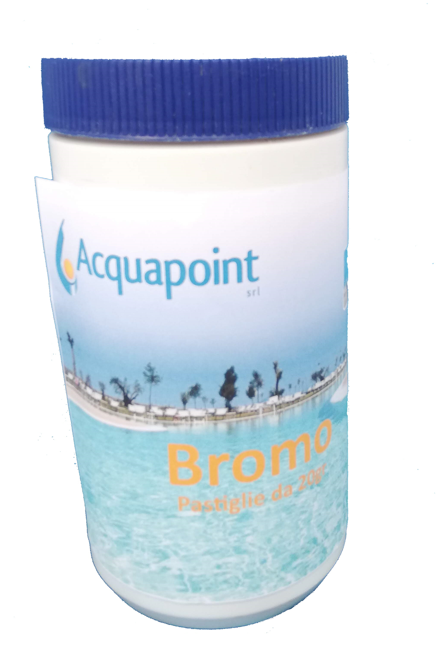 Bromo in pastiglie da 20g a lenta dissoluzione conf.ne 1 Kg. Potente disinfettante.