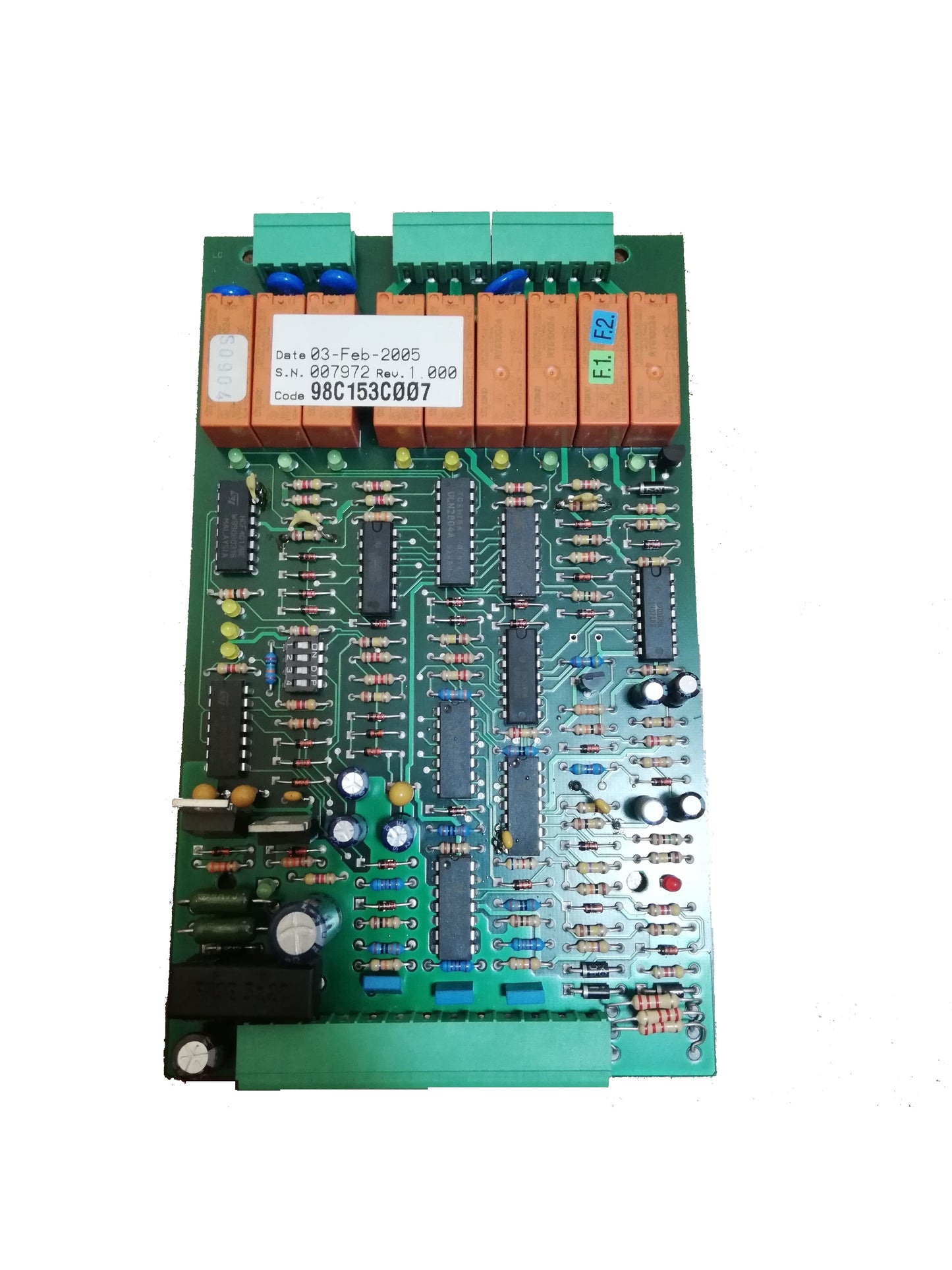 Scheda interfaccia per controllo new afs 2/3 cilindri. 50 kg/h coll.