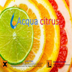 Acquacitrus: miscela essenziale per bt, sauna e docce emozionali, dall'aroma agrumato conf.ne 5 Lt.