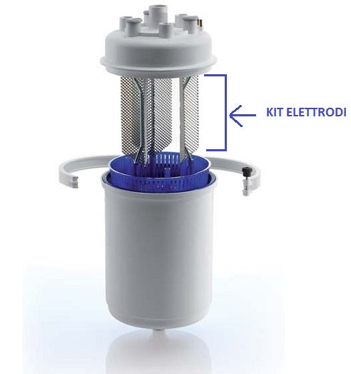 Kit elettrodi 10...15 lg/h trifase tipo C